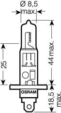 Купить запчасть OSRAM - 6415001B 